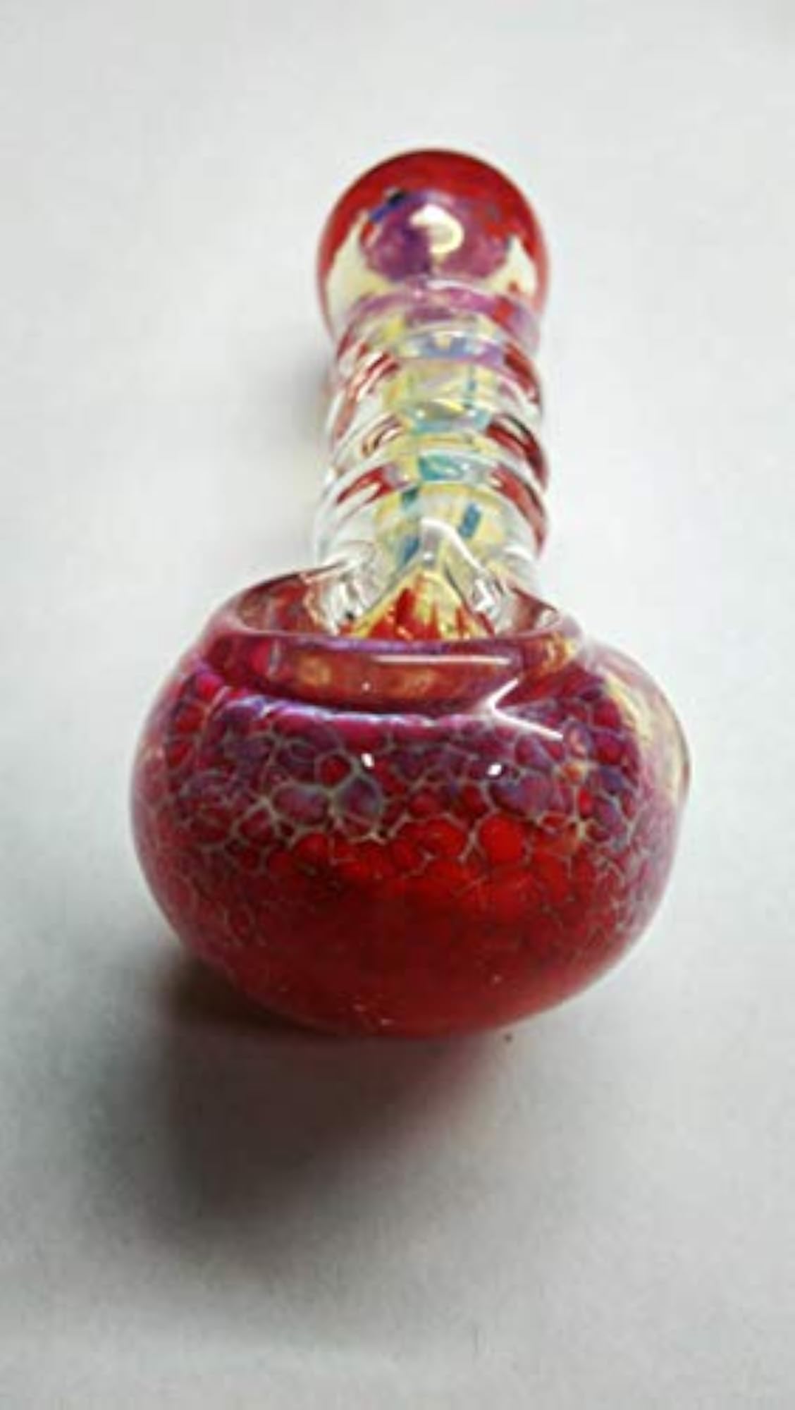 Handmade Colour Changing Inside Hand Pipe/Spoon-3"