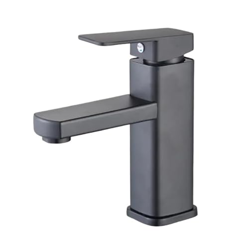 Grifos de baño negros para solucionar salpicaduras y renovar tu lavabo 2