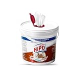 HiPO Wet Wipes for All Wooden Furniture, Cleaning & Polishing, 300 Wipes