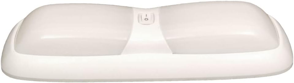 LASALLE BRIS Gustafson Lighting GSAM4004 Double 12V Dome Light with White Lens