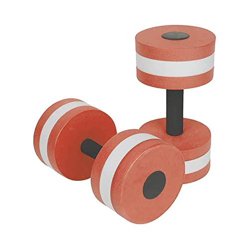 Haltères aquatiques en mousse lot de 2 pour affiner la silhouette et mincir en douceur