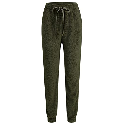 Calça de corrida feminina para adolescentes e meninas com ajuste relaxado para corrida Petite calça
