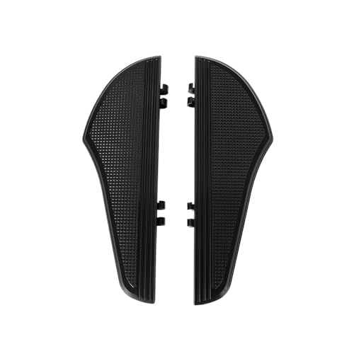 Repose-pieds noirs conducteur pour Harley Touring Road King et Softail Heritage