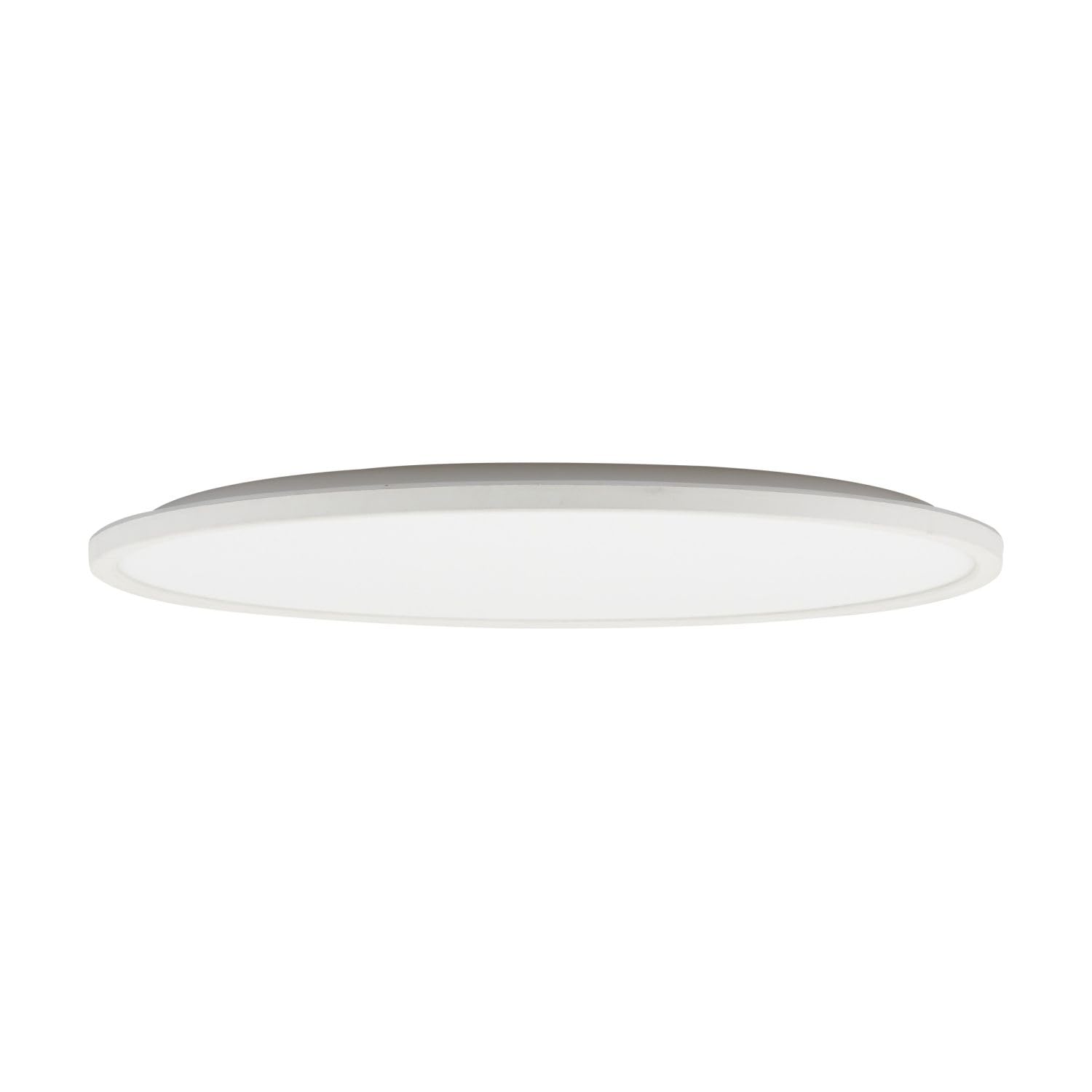 Licht-Erlebnisse LED Deckenleuchte Badezimmer Dimmbar 3 Lichtmodi 3000/4000 / 6500 K Ø 50 cm rund IP54 Weiß 4980 lm Deckenlampe Badleuchte