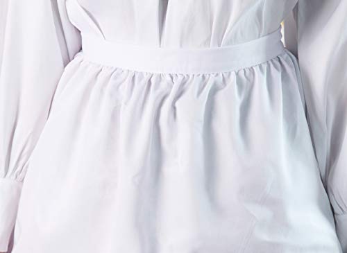 Making Believe Womens Classic Mop Cap And Apron Set, White #TOP5