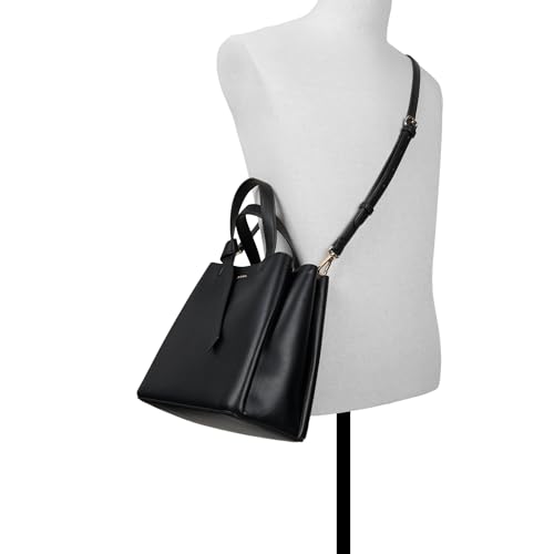 Aldo black satchel bag – image 4