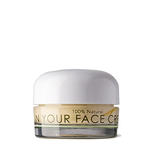 Konvalia Naturals IN YOUR FACE CREAM - 100% Natural Anti-Aging Face Cream - Travel Size