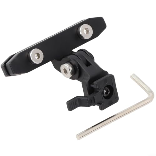 Amazon Besttoolifes Bicycle Saddle Mount Aluminum Alloy Headlight Holder Compatible With for Trek Bike Light Bracket Cycling Accessories Under Seat Installation Lightweight #ad