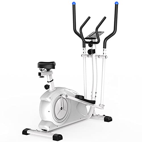 Image of Elliptical Machine Gym Equipment Space Walk Machine Indoor Light Business Magnetic Control Stepper Silent Bicycle Home White