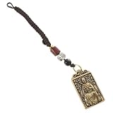 IFANLANDOR Klasyczny Mosiężny Brelok Taisui z Chińskim Węzłem Lekki Ozdobny Amulet Klucze z Unikalnym Symbolem Szczęścia i Tradycyjnym Stylem Feng Shui Idealny Prezent i Dekorację