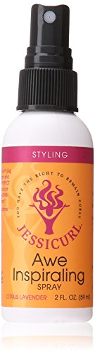 Jessicurl, Awe Inspiraling Spray, Citrus Lavender, 2 Fl oz.