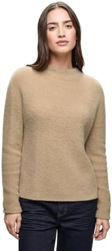 Street One Federgarn Pullover Sanded beige 46
