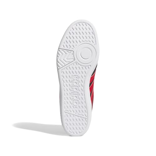 adidas Hoops 4.0 Shoes, Zapatillas Unisex Adulto, Core Black Team Power Red 2 FTWR White, 43 1/3 EU