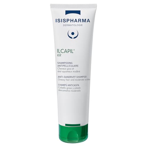 Isispharma - Ilcapil KR - Champú anticaspa - Cabello graso - Picor del cuero cabelludo - 150 ml...