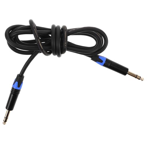 livre GOOHOCHY Câble De Raccordement Trs Pour Guitare Connecteur Audio Stéréo Mâle Vers Mâle Câble d Extension Pour Accessoires De Guitare Électrique