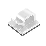 [50 Sätze] Dieser Satz enthält 50 transparente Kabelklemmen, die für Drähte mit einem Durchmesser von weniger als 0,7 cm (0,28 Zoll) geeignet sind. Perfekte Menge und Größe für Ihren täglichen Gebrauch.
