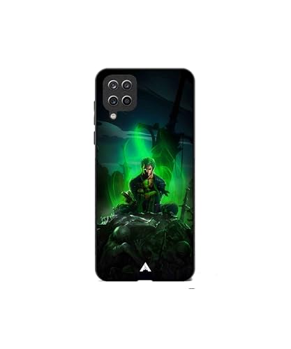 Image of Premium Anime 1 Case for Samsung Galaxy A42 (Glossy Finish) Soft-Touch Metal TPU Back Cover, Shockproof, Designer, Aesthetic Mobile Phone Case