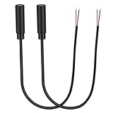 Couleur: Noir/Blanc/Rouge; Matériau: PVC et Cuivre; Diamètre: 3.5mm/1/8 pouce; Longueur: 0.3m/1 ft; Style: Câble TRS 3 Pôle Stereo Plug; Liste du Paquet: 2 Pcs x Mâle Jack Vers Fil Nu.