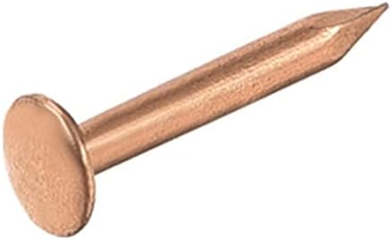 YANGQI yaoqijie 2500pcs Small Tiny Nails Carbon Steel Nickel Plated 1.2X8mm Fit for DIY Household Accessories Copper Tone Lasting