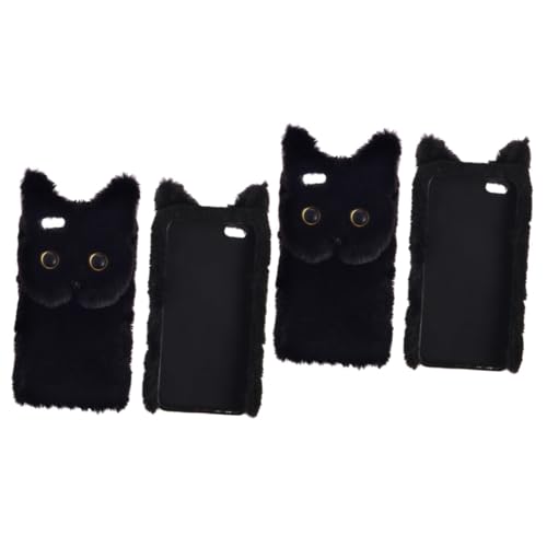 Coque chat mignon résistante aux rayures pour téléphone