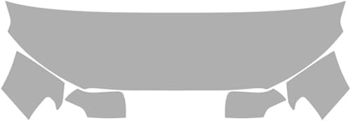 Vicrez Kit precortado PPF de protección de pintura, capóguardabarrosespejos vpp2944 compatible con Ford Ranger Lariat Crew 2019-2022