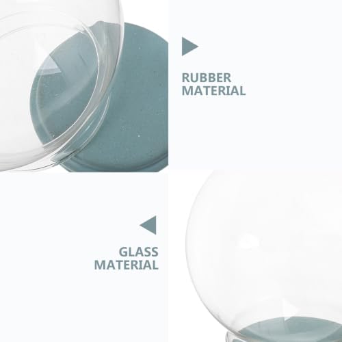 Kit para hacer bolas de nieve de cristal Hoement de 2 piezas fácil de llenar 4