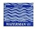 Produktbild Waterman Tintenpatronen, floridablau, 8 Patronen
