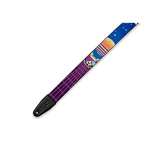 Levy’s MPD2C-119 – Sangle polyester embout cuir – Design 119 - Les Beatles, Paul McCartney, John Lennon, RIngo Starr, George Harrison Levy's MPD2C-119 - Sangle polyester embout cuir - Design 119 – Image 3