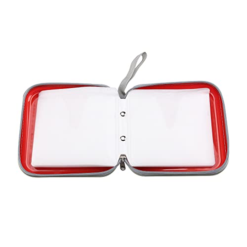 CD Wallet, 40 Disc CD DVD Case Storage Album Bag Wallet - Image 4