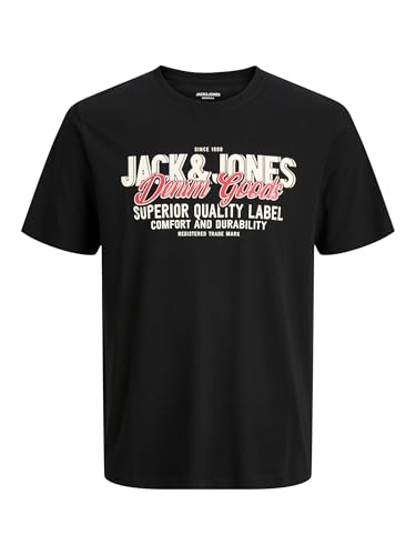 JACK & JONES Jjelogo Tee Ss O-Neck 2 Col Aw25 Sn