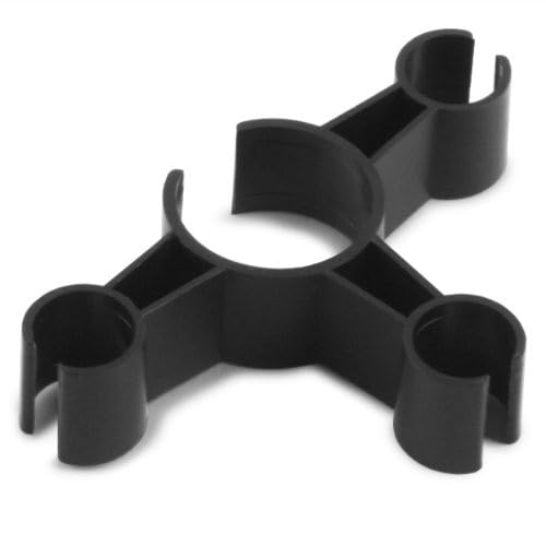 25 Pezzi Sparkler Clip - Porta Candela a fontana per bottiglia a 3 Clip