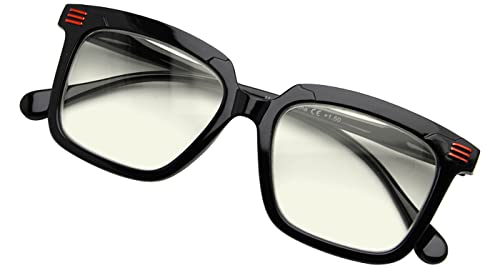 CessBlu 4 Pack Square Anti Blue Light Blocking Glasses for Women Readers, 4pc-mix, +0.0 - Image 4