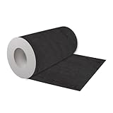 Very Berry Sticker Black Wood Grain Wallpaper Border (3.94 inch x 393.7 inch, 10 Centimeter x 10 Meter) Self Adhesive Removable Waterproof Peel and Stick Wall Edging Mirror Framing Bathroom Décor