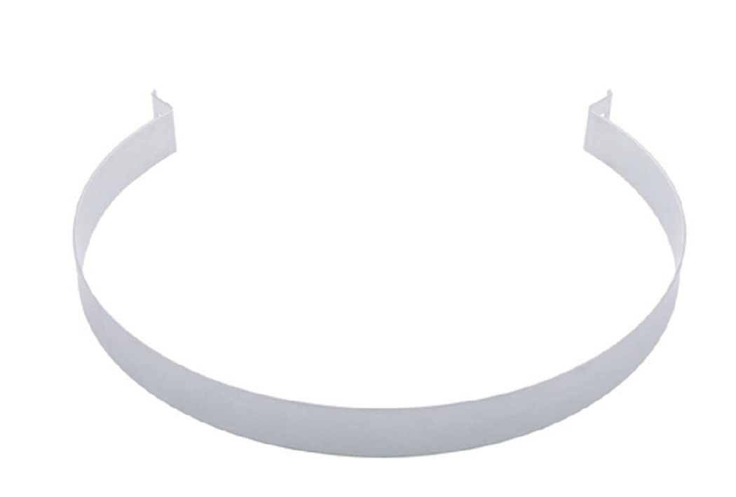 United Pacific 28210B Air Cleaner Mounting Strap, 1.5" Wide, 15" Stainless Steel, for Peterbilt