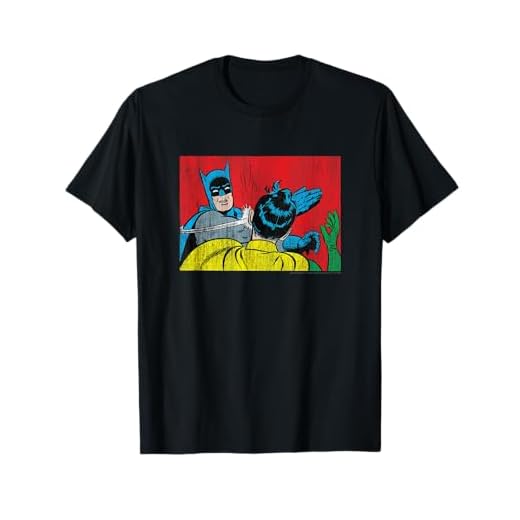 DC Comics Batman Robin Slap Camiseta