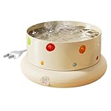 Toilettage des animaux de compagnie toute l'année : la gamelle chauffante pour animaux de compagnie assure une alimentation douce pour les animaux de compagnie tout au long de l'année grâce à un changement de mode intelligent, y compris les modes de température constante et les modes de température constante. Elle maintient le lait fermenté sans sucre dans des conditions optimales pour favoriser la santé digestive pendant la routine d'alimentation et fournir un apport constant de nutriments pour toutes les saisons. Ce bol est idéal pour les soins quotidiens et favorise le bien-être