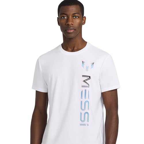 Messi Men's Logo Tee, Lifestyle Short Sleeve T-Shirt, Standard Fit with Graphic by Messi - Used condition - Image 2