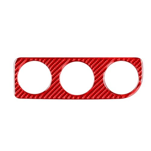 Autocollant fibre de carbone pour réparer console usée Corolla 2017