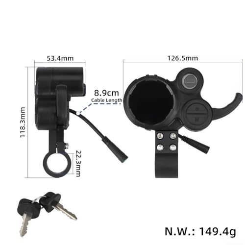 Écran LED de remplacement pour réparer tableau de bord KuKirin