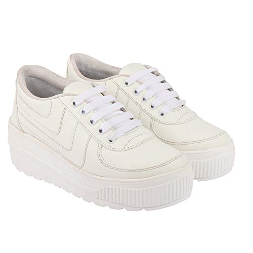 See full amazon price history chart for Shoetopia Womens Platform Heel Sneakers White Shoetopia Womens Platform Heel Sneakers White (B0BY6X15BQ) Amazon Price History, Amazon Price Tracker