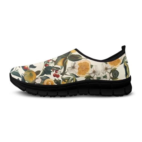Image of Womens Slip On Walking Shoes Non Slip Loafer Breathable Holiday Travel Shoe Lightweight Casual Low Top Sneakers SizeUS 5.5-11.5
