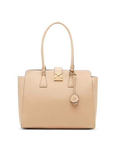 Anne Klein Work Tote with Laptop Case and Convertible Strap