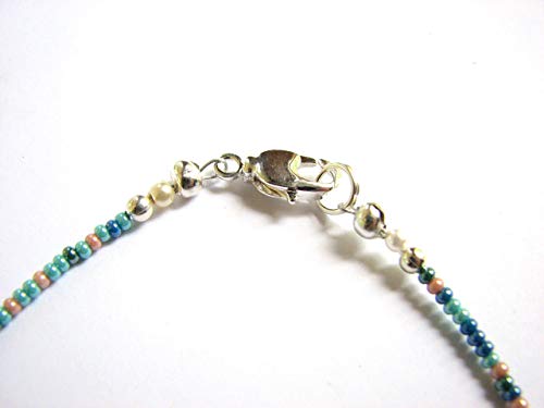 Multi Color Seed Bead Womens Anklet, Ankle Bracelet With Shell And Sea Turtle Charms #TOP5
