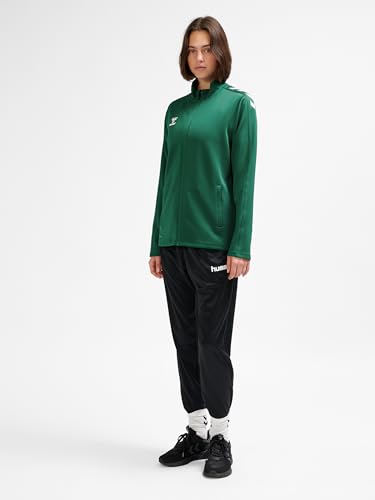 Sweat-shirt femme hummel veste zippée en polyester léger et extensible