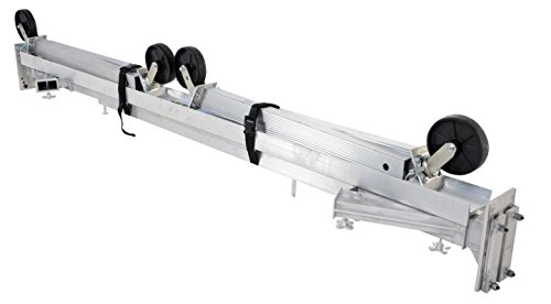 Vestil Aha-2-10-10 Aluminum Adjustable Gantry Crane, 2000 Lb. Capacity, 10' Overall Beam, 96" Usable Trolley Travel Distance, Under I-Beam Range 92"-120", 128" Height #TOP1