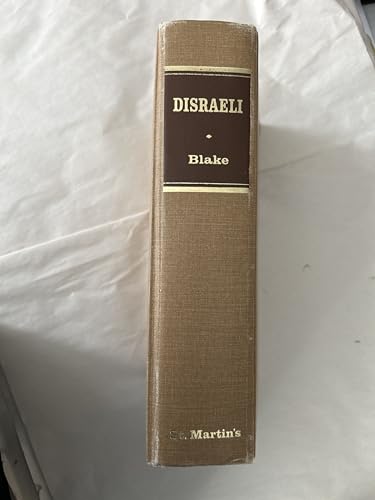 Disraeli B0012ZTKA8 Book Cover