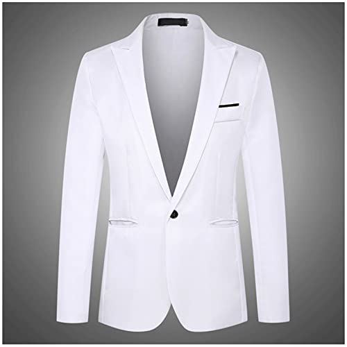 Men's Casual One Button Suit Blazer Jacket Slim Fit Sport Coat Suit Blazer Daily Lightweight Jackets Business Blazer2