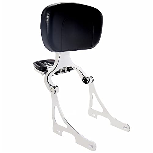Support Fixe Chromé haut de gamme et Sissy Bar pour Moto Harley Sportster 2014-2022
