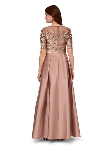 Adrianna Papell Women's Embellished Tafetta Dress2