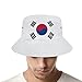 Soccer South Korea Cap Fisherman Bucket Hat, Summer Beach Sun Hat for Fans Gifts